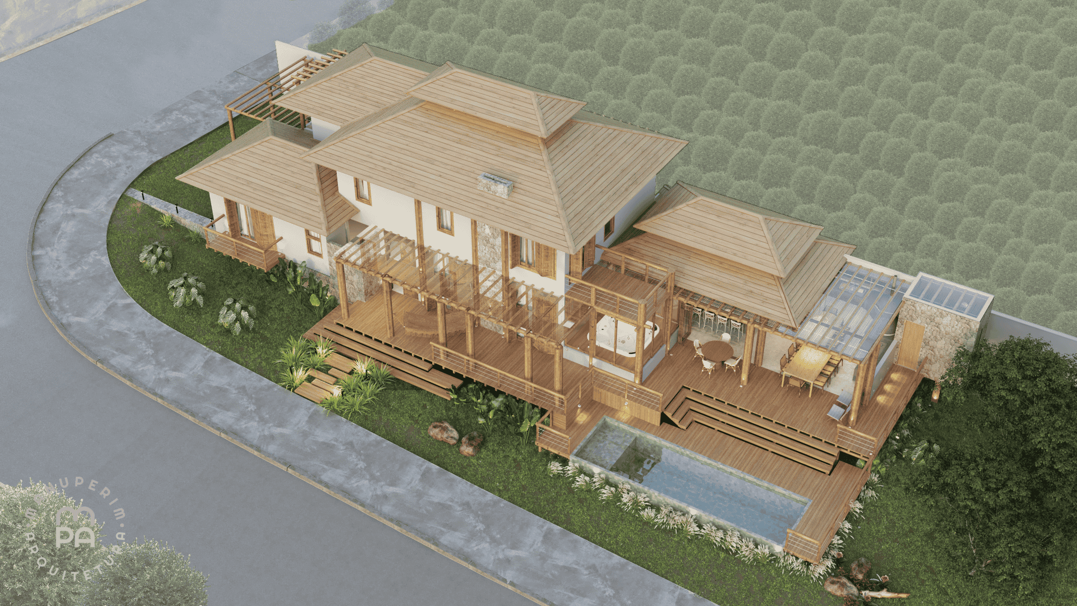 CASA VELA UBATUBA SP - EXEMPLO DE TELHADO BÚZIOS 10