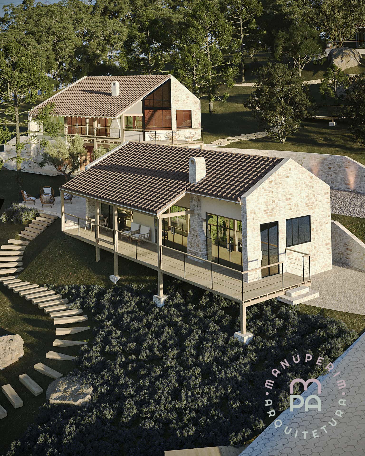 PROPRIEDADE CANTO DA CURUIRA - CAPARAÓ ES - CASAS - LARGAR E FOCACCERIA - TOSCANA